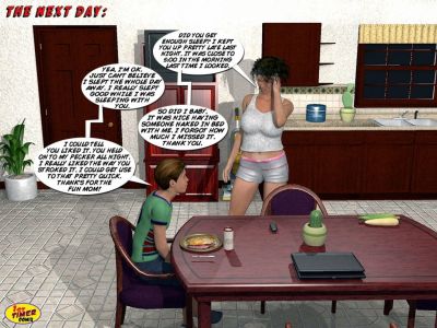 Incest3D- Mom and Son Pool Party 3